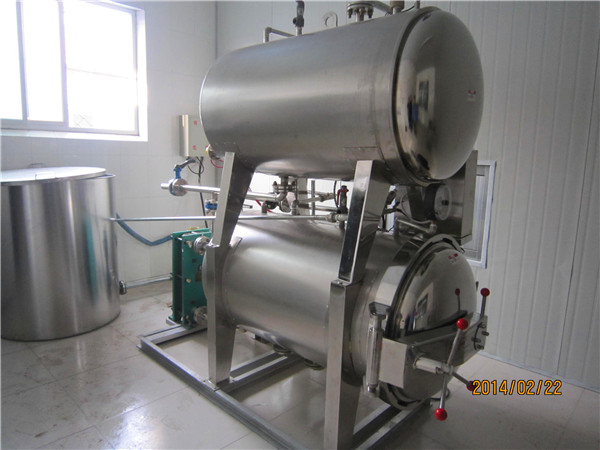 鸭蛋高温灭菌釜厂家,鸭蛋杀菌锅厂家直销