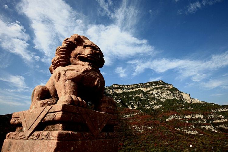 秋韵流过的晋城红