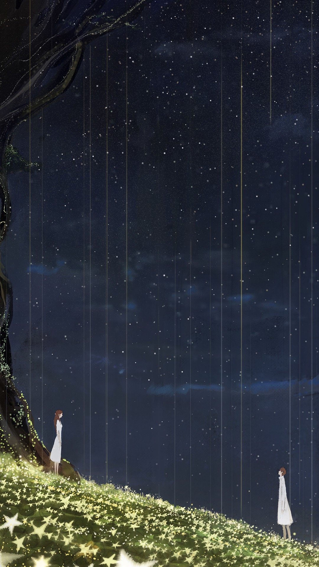 锁屏和桌面壁纸一套唯美,4k佛系唯美意境黑色锁屏壁纸