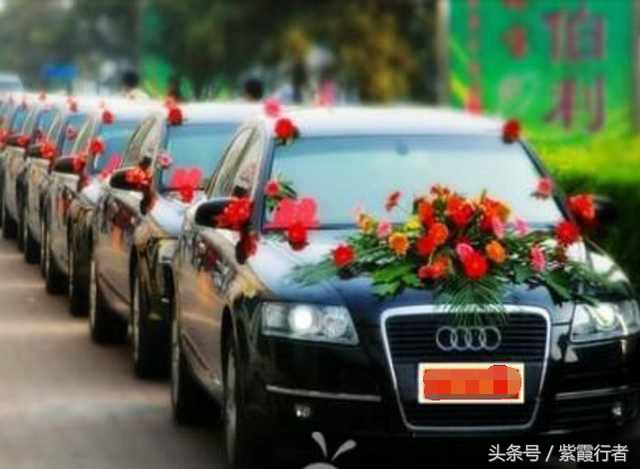 盘点最豪华的婚车车队,最适合做婚车的几款车