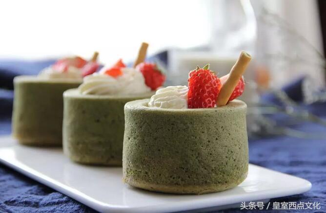 抹茶堡尔美克蛋糕，给你不一样的风味