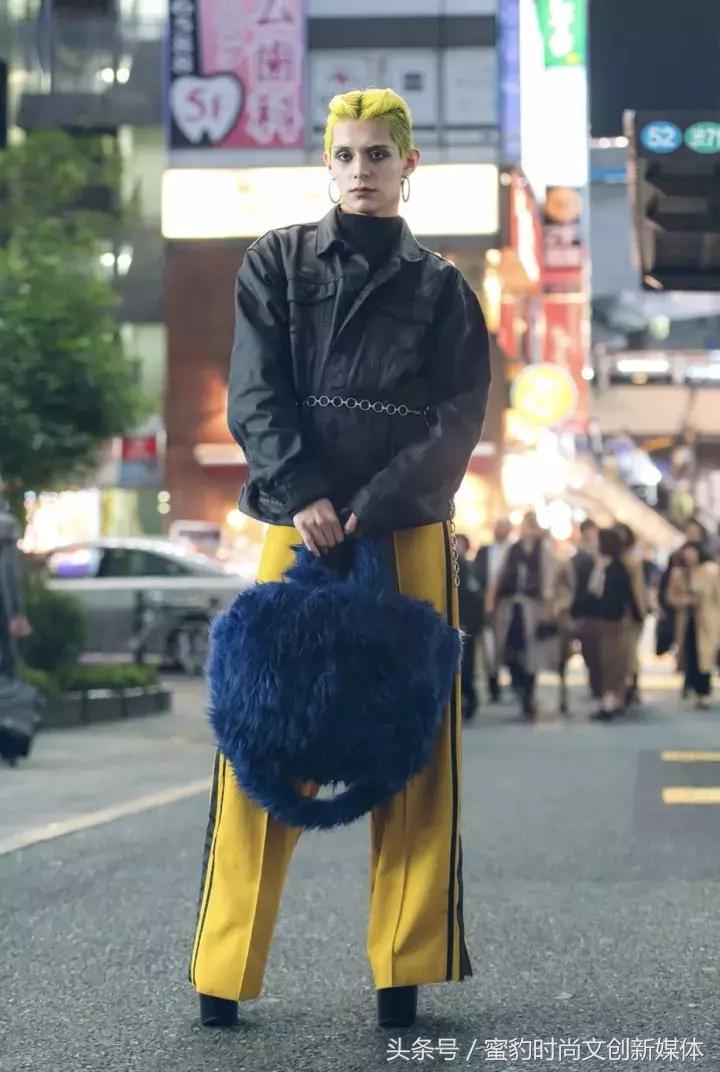 蜜豹时装周2018春夏首尔,伦敦蜜豹时尚街拍