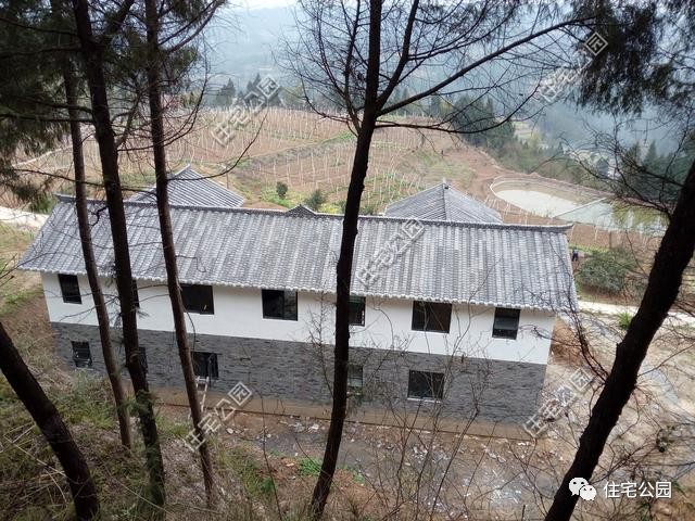 中国真实农村现代别墅,成都农村中式别墅建造