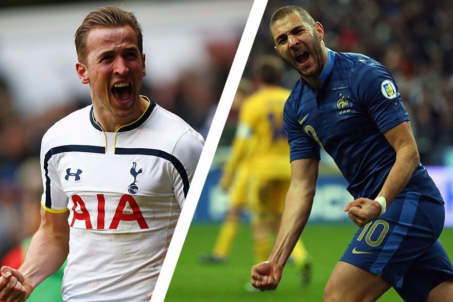 凯恩无冠都怪本泽马,凯恩评最强前锋