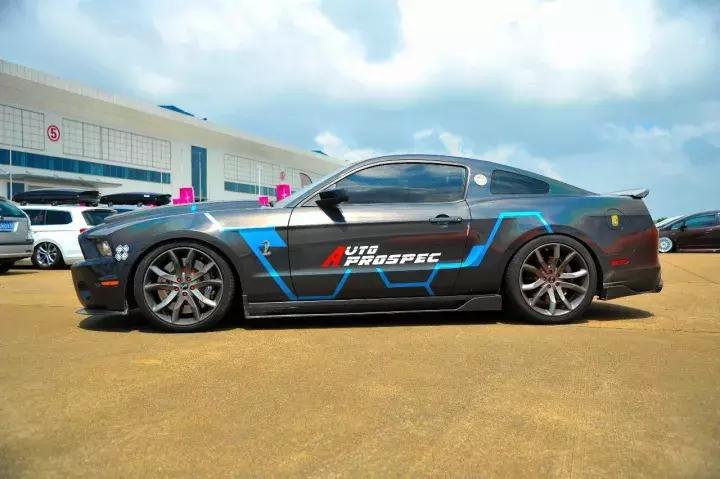 美式大肌肉福特野马shelbygt500,确实非常野