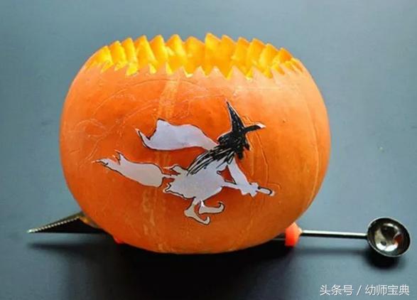 万圣节南瓜手工制作,万圣节幼儿园手工南瓜