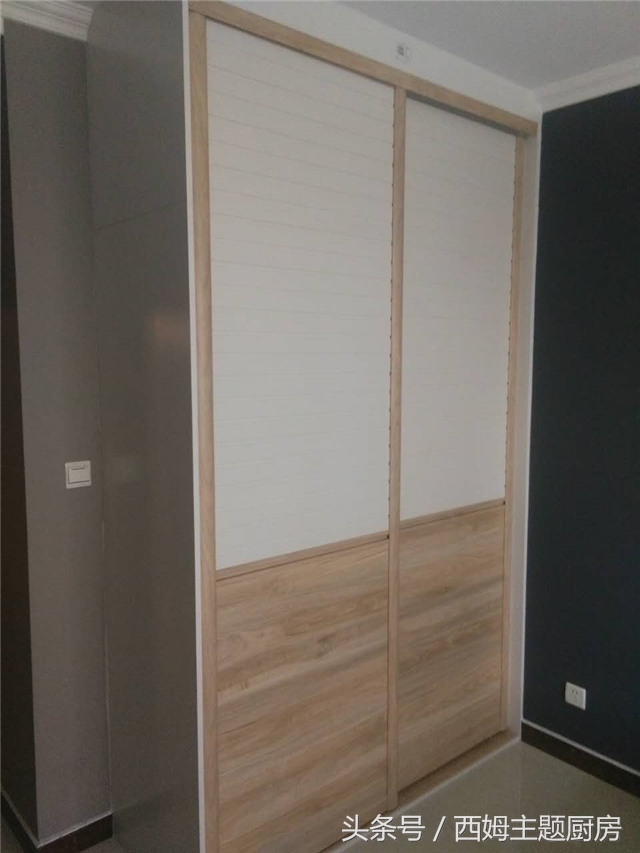 新房装修衣柜移门支持定制,全屋定制衣柜推拉门避坑指南