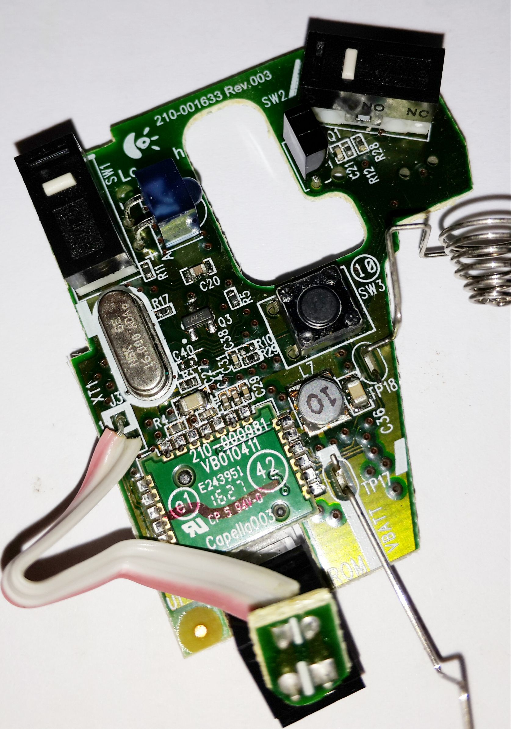 罗技m186无线鼠标电池能充电吗,罗技m186无线鼠标分解图