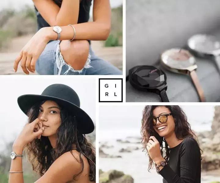 轻奢小众ins风手表,ins风小众轻奢气质手表