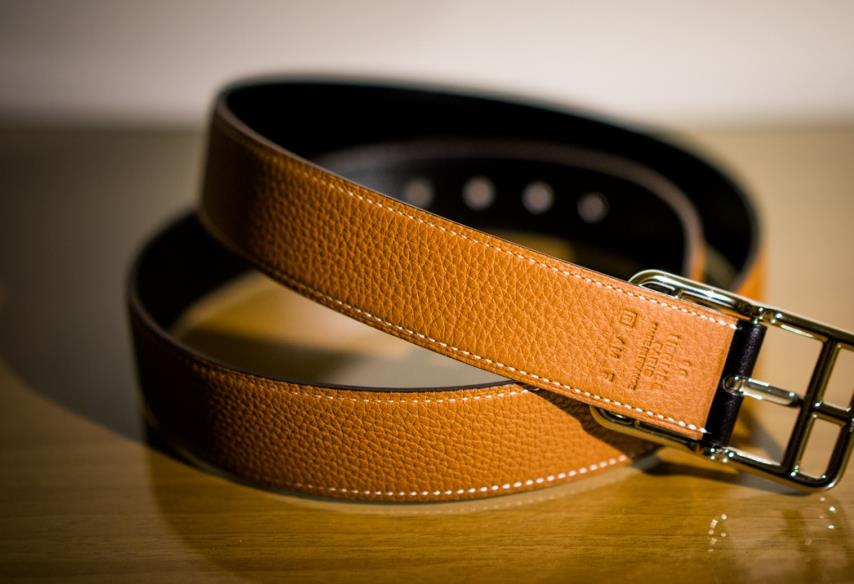 亮面银扣爱马仕腰带,爱马仕平滑扣腰带怎么用图解