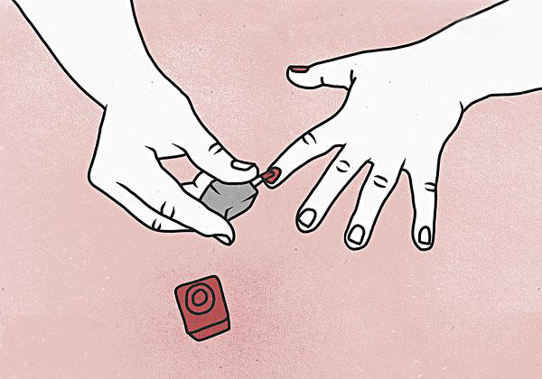 怀孕之后指甲要卸掉吗,怀孕了指甲有竖纹怎么办