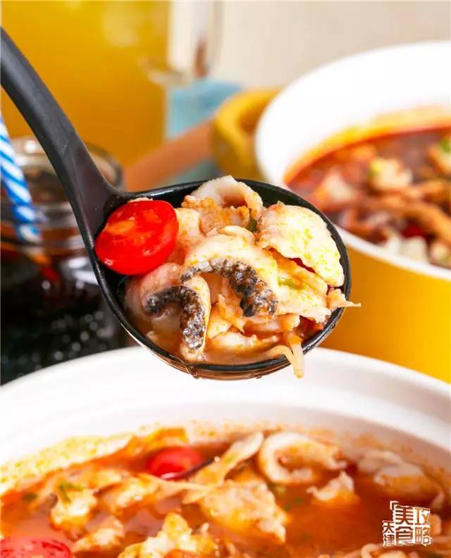 天津夜间美食砂锅鱼,天津砂锅鱼