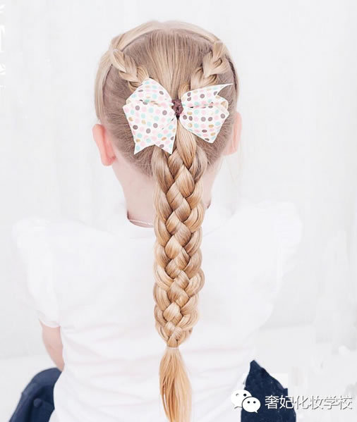 辫子的编发教程乔欣,丝巾编发教程简单好看乔欣