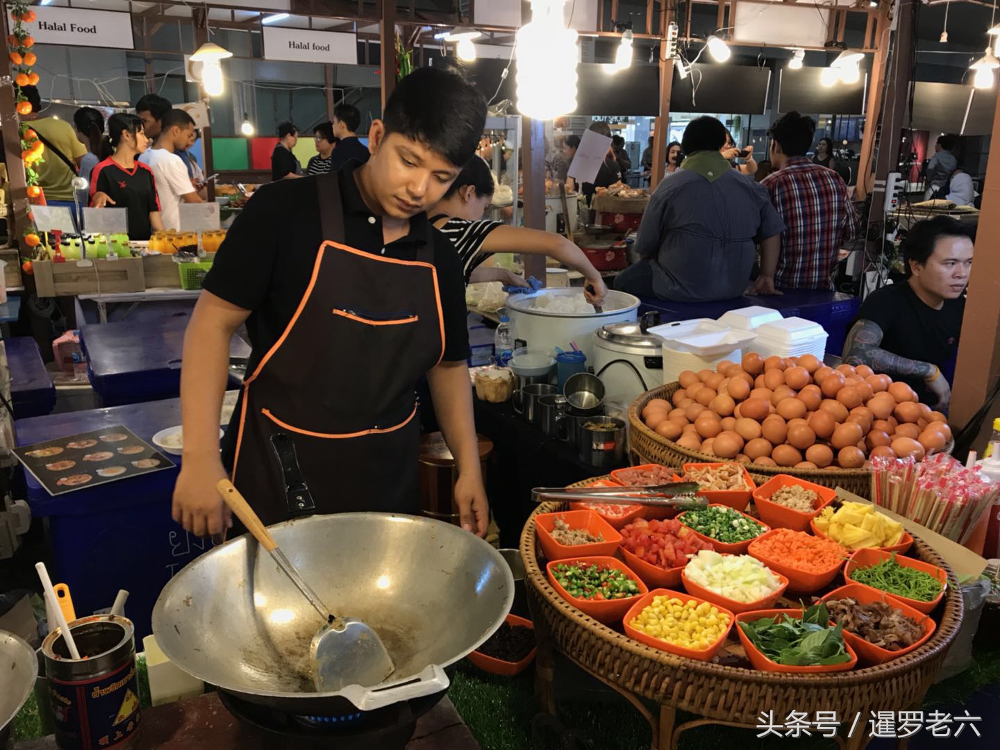 泰国烤虾的做法视频,泰国自助烤虾