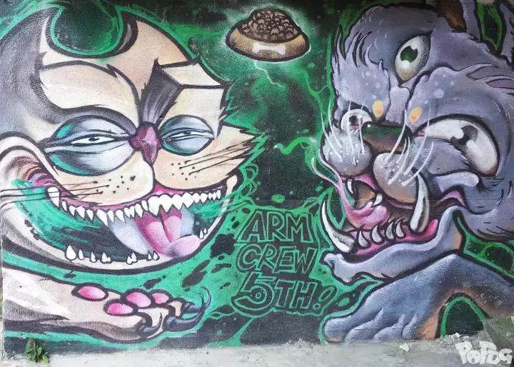 超酷墙壁涂鸦,超酷涂鸦墙绘