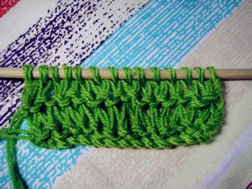 棒针编织简单的围巾新手教程,棒针围巾的编织教程最简单