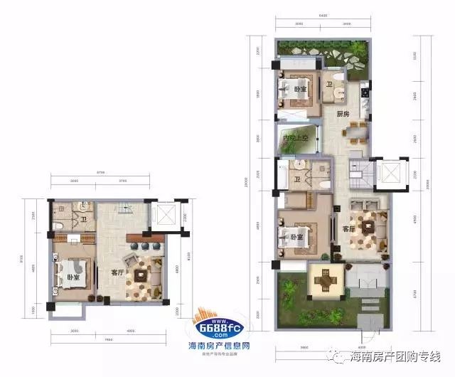 三亚海棠湾联投海棠韵房价,联投海棠韵复式