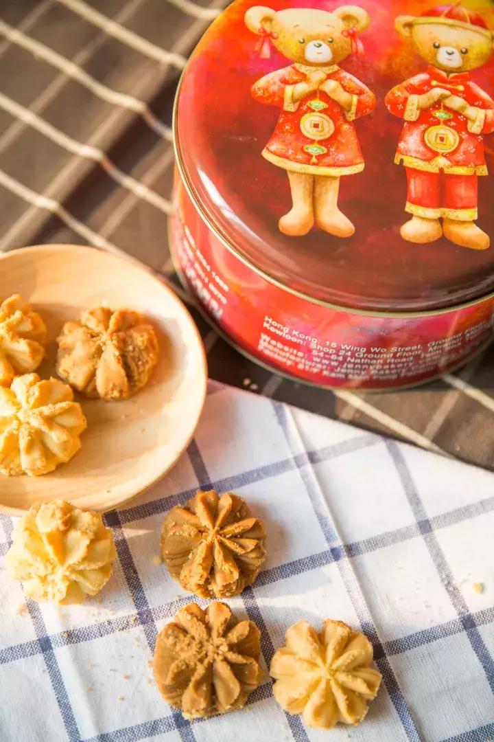 香港小熊曲奇饼干,香港小熊饼干官方旗舰店直播