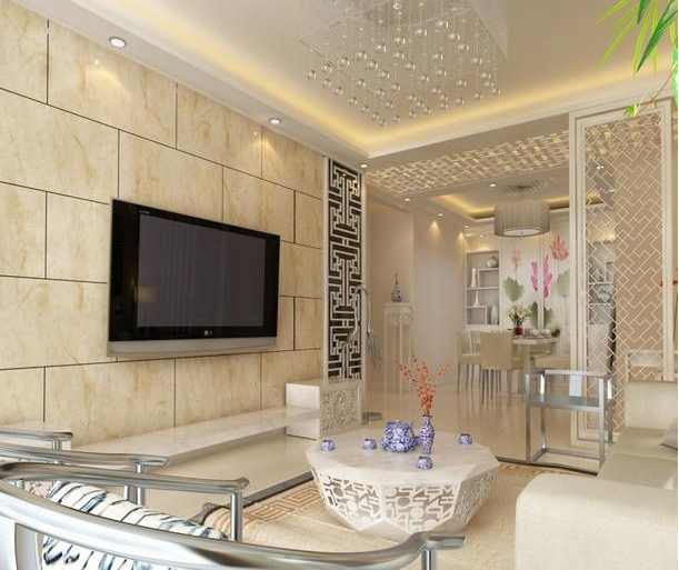 客厅瓷砖上墙600x1200好还是400x800好,客厅装修用涂料好还是瓷砖好