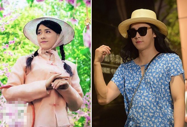 陈坤扮女装女星们都恐慌，刘烨神似范冰冰，李易峰又输在发福上？