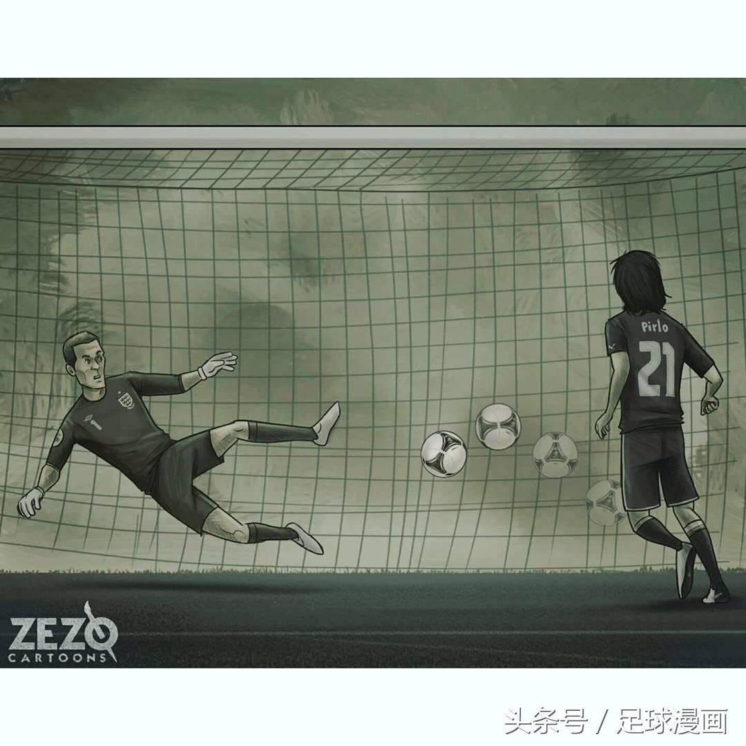 足坛经典时刻漫画,足球漫画的精彩瞬间