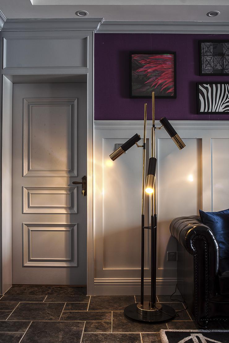 172平米新家美式混搭风格很温馨 (72平米美式全屋定制家具)