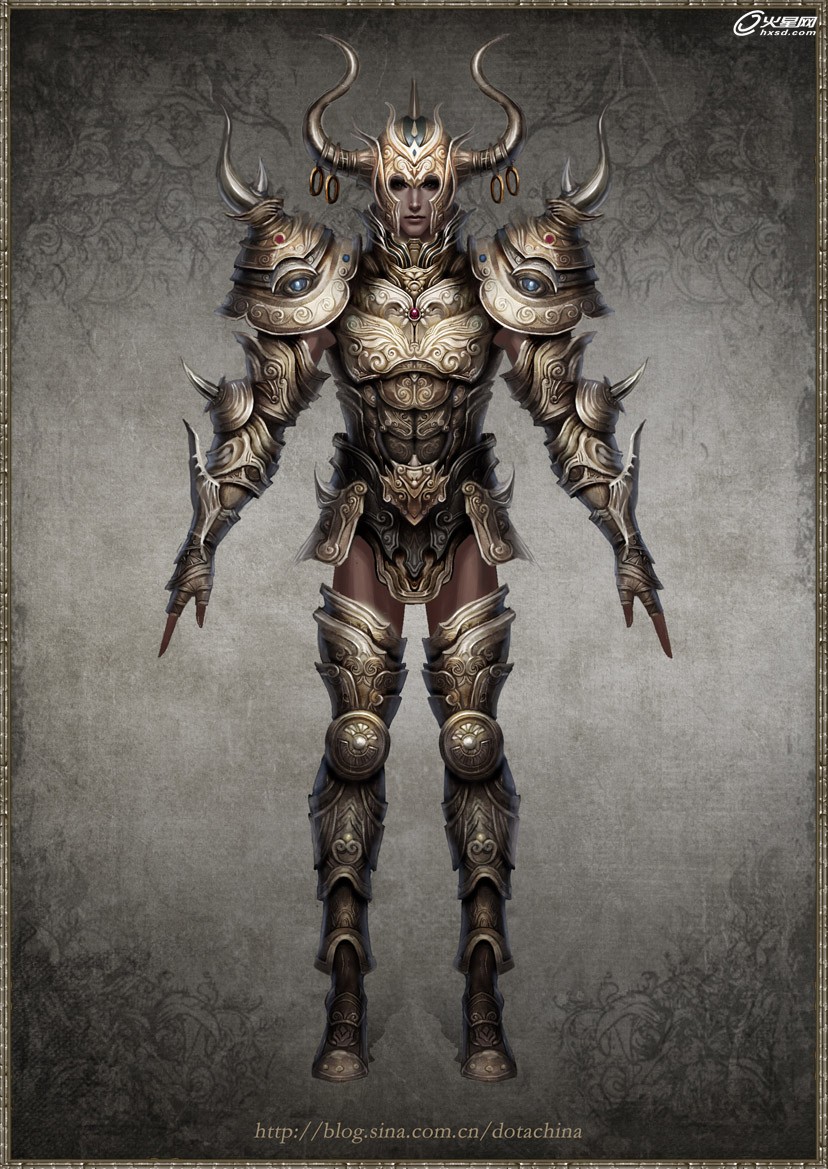 古风游戏人物插画原画,张超设计师动画