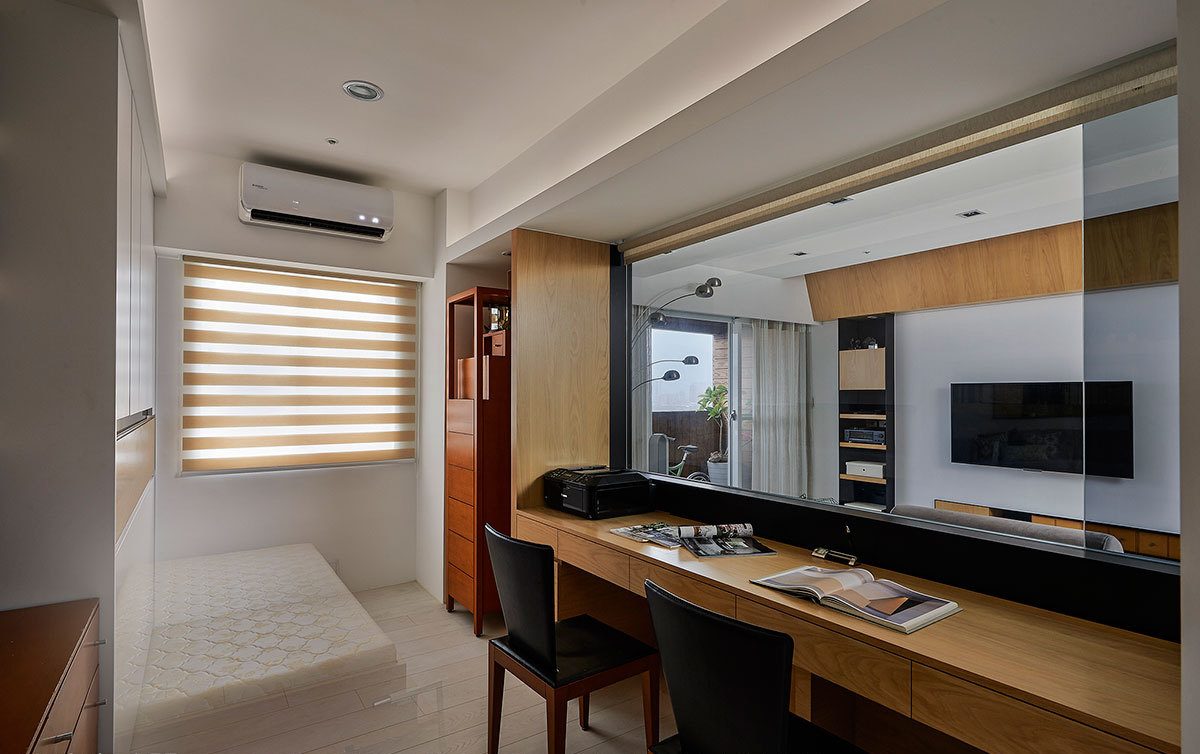 国瑞城120平现代简约装修效果图,国雅城新中式装修效果图