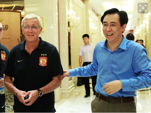 许家印创造广州恒大足球王朝,广州恒大里皮和许家印