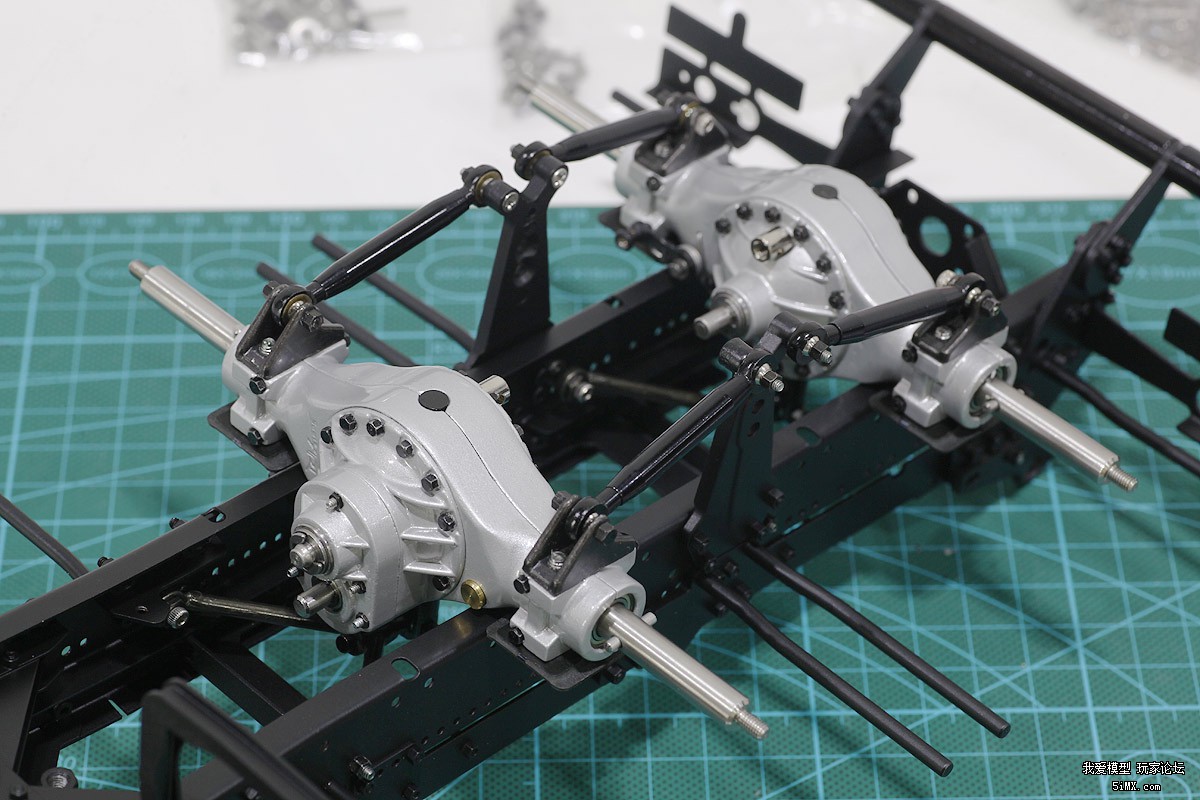 论复杂程度我只服它｜德国ScaleArtMAN三向自卸车细节（三）