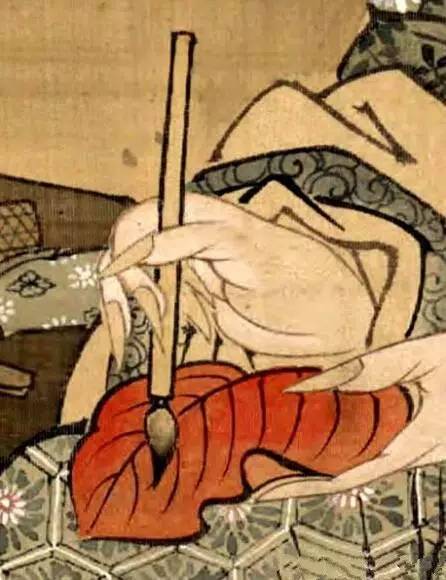 古人毛笔执笔方法,古人握毛笔的正确姿势