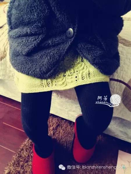 阿芳zhaodflisa花奴翻译——依米七分袖直筒裙萌芽