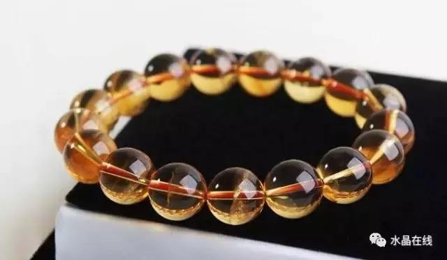 分辨黄水晶,真假黄水晶对比照片图