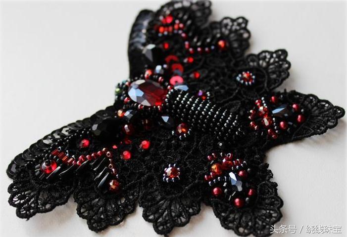 绕线胸针制作视频,diy珍珠发夹