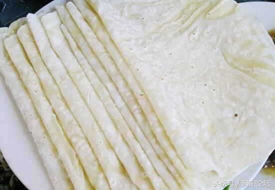 学习涡阳小吃卷馍,涡阳烙馍