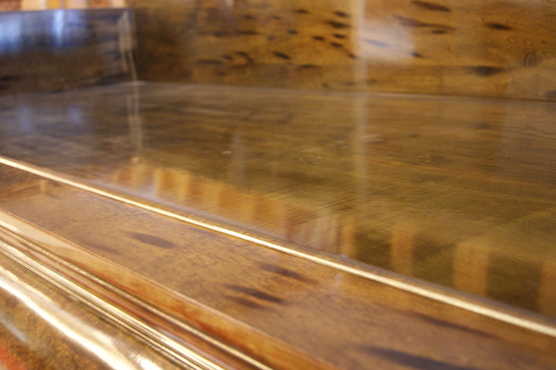 金丝楠阴沉木龙胆纹摆件图片,金丝楠阴沉罗汉床