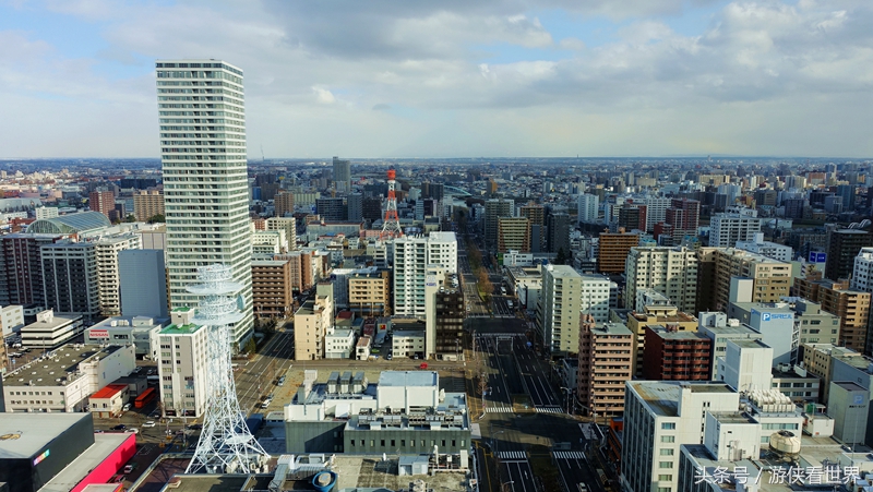 札幌狸小路,北海道大通公园