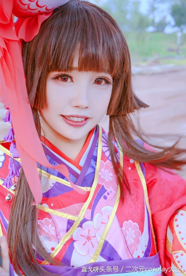 阴阳师神乐叠翠流金cos,cosplay阴阳师神乐高清图