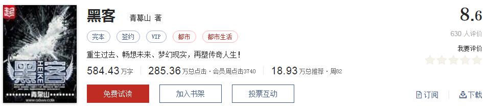 网络文学20年，600部精品网络小说神作集合，经典珍藏不容错过！