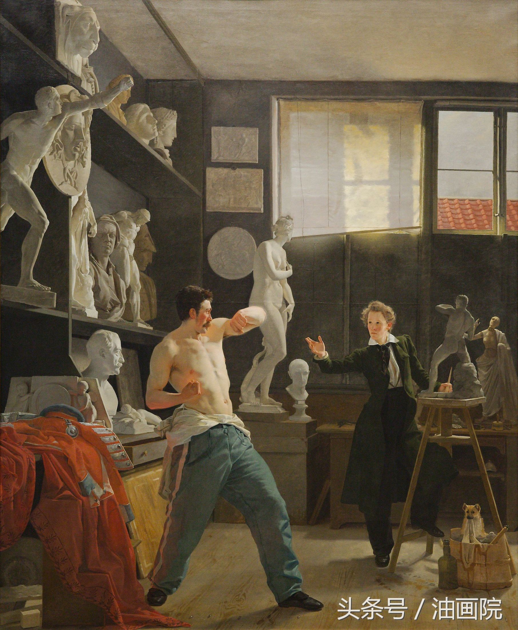 为什么油画用丙烯颜料,油画是用亚麻布吗