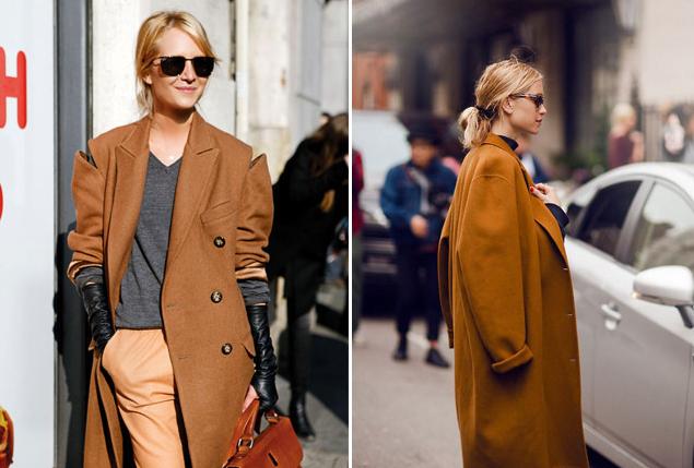 最显气质的驼色大衣,驼色气质大衣