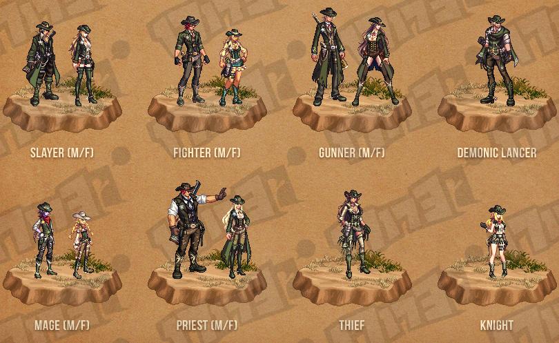 dnf2018西部牛仔,西部牛仔套装dnf