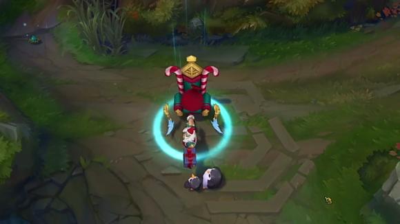 21赛季荒野行动冰雪节皮肤,英雄联盟手游冰雪节小法的皮肤