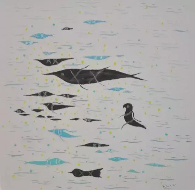 倾听色彩与文字的声音——万锐艺术