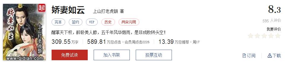 难以超越的网络小说神作,小说十五部经典神作