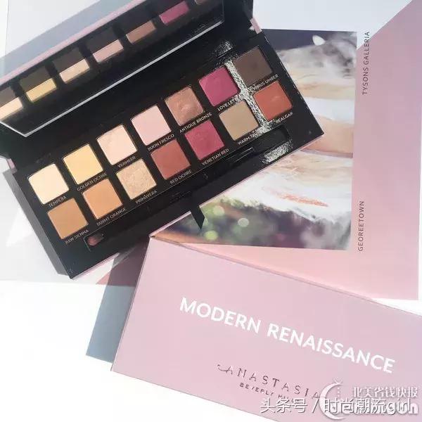 8款热门眼影推荐及眼妆试色,2020最流行大牌眼影盘