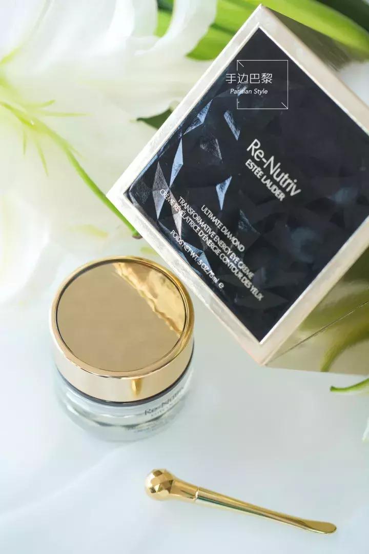 雅诗兰黛白金级蕴能黑钻眼霜真假,雅诗兰黛白金黑钻奢华眼霜有细闪