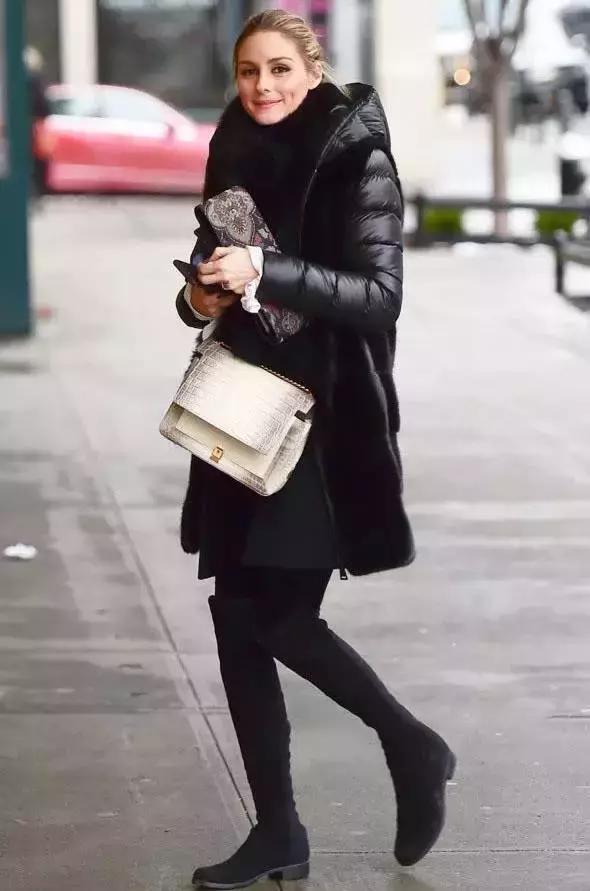 靴子长筒靴过膝搭配,过膝超长靴子穿搭