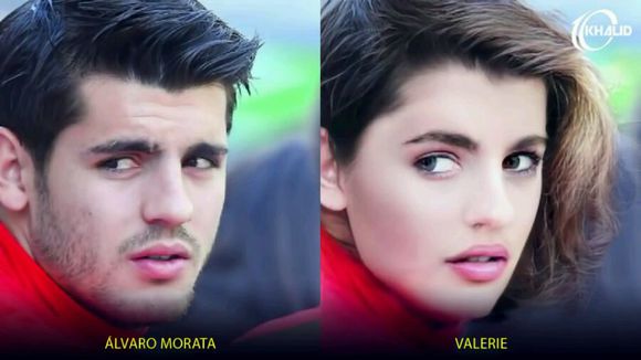 当足球巨星变成女人了,当足球巨星变成女生