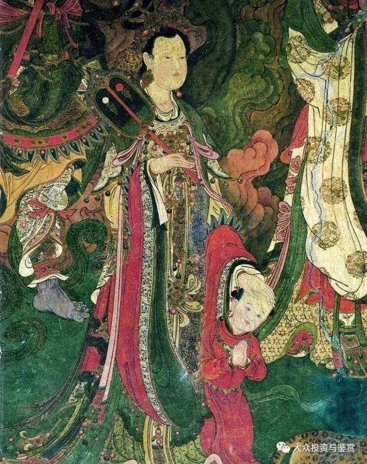 流传后世的精美画作,传统壁画艺术欣赏